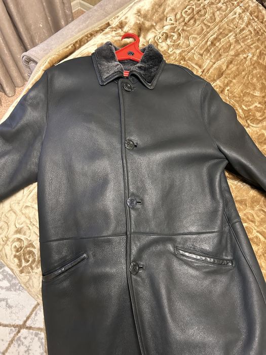 Продам кожанную дубленку