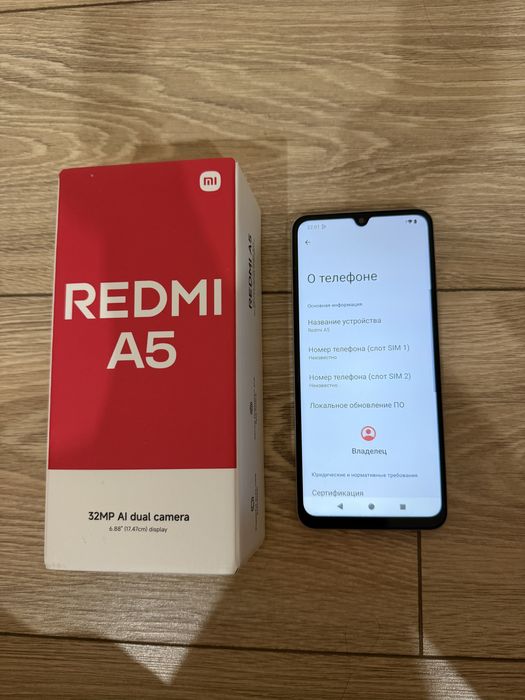 Продам новый Redmi a5