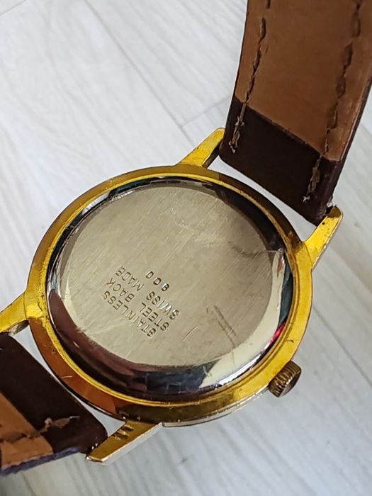 Ceas Pilot Elvețian Quartz 6 rubine 34 mm