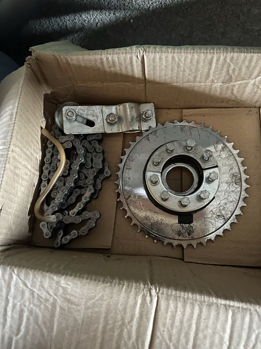 80cc двигател за педалетка – ПЪЛЕН КОМПЛЕКТ!