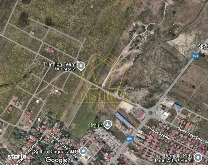 Doua parcele servicii / rezidential P+2E+M | Dumbravita