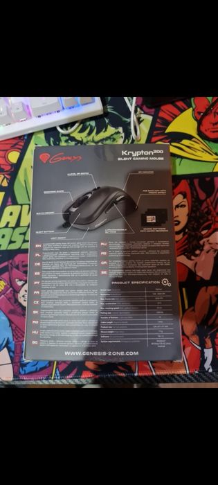 Геймърска Мишка Genesis Krypton 200