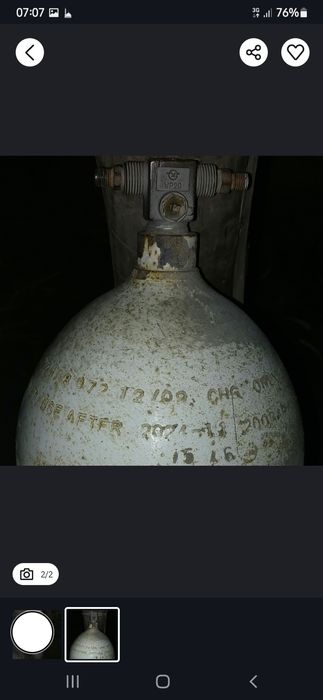 METAN gaz balon 30 L