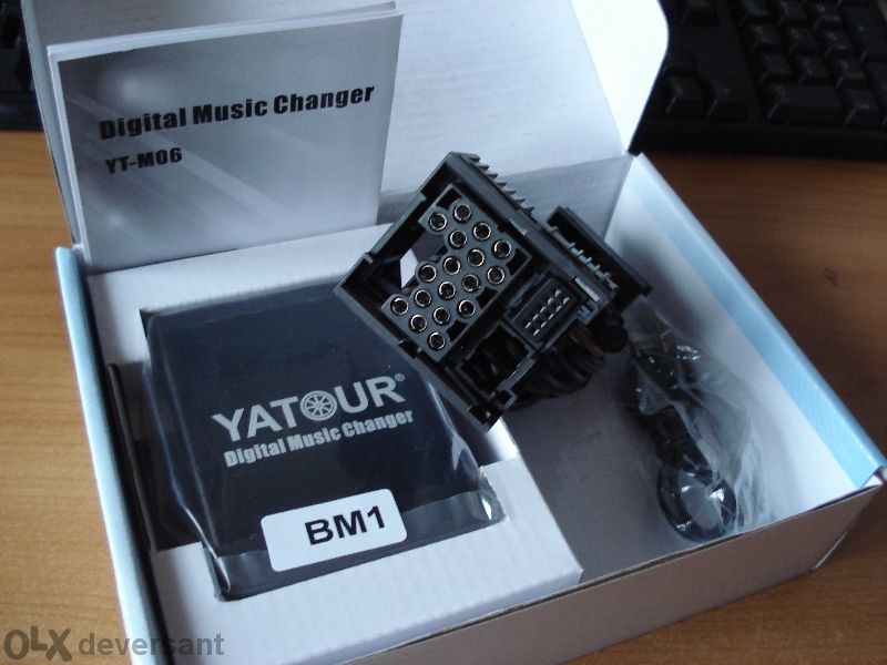 Yatour BMW дигитален чейнджър 17-пинов (кръгли пинове)