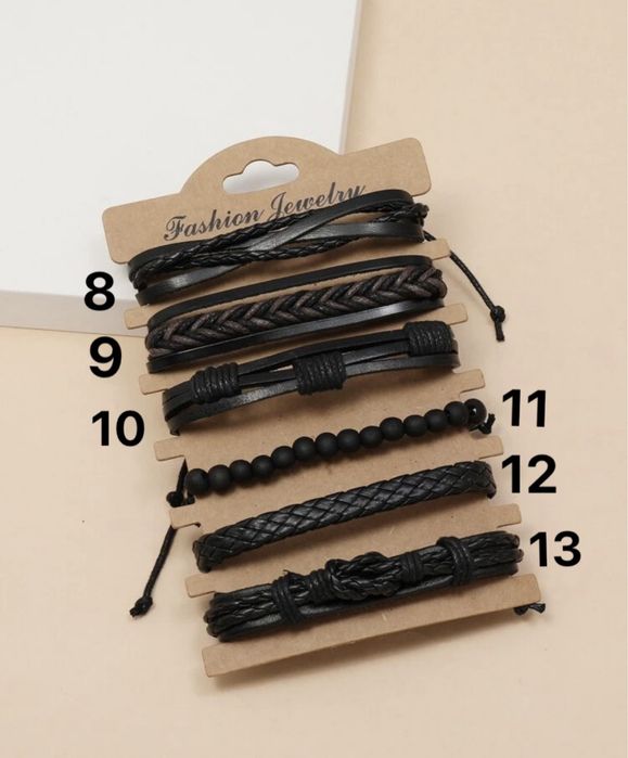 НОВИ модели мъжки гривни Топ качество и стил