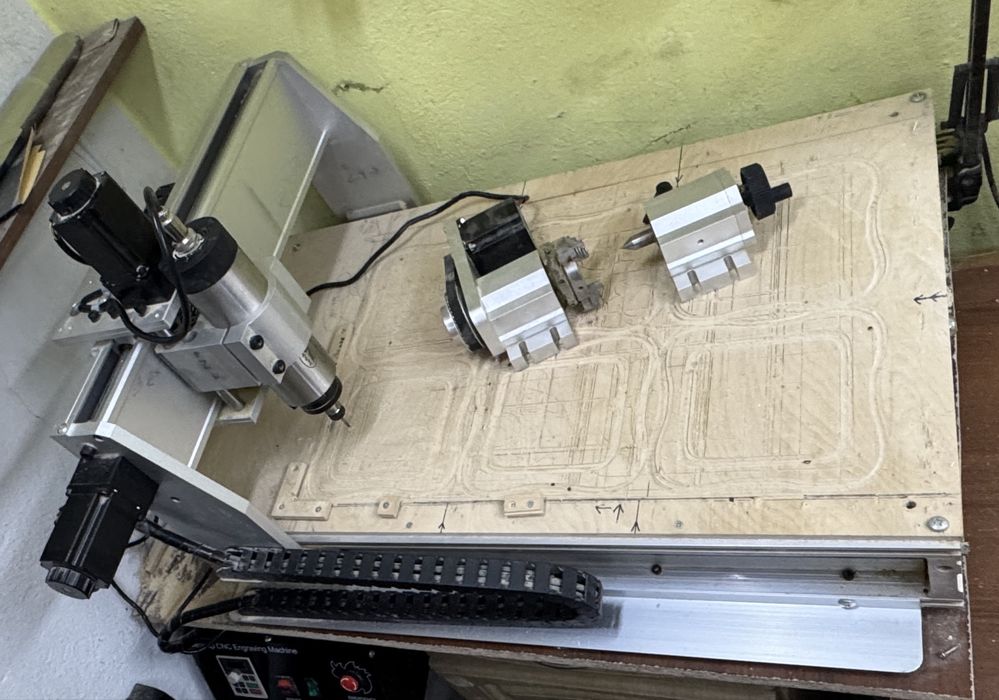 Фрезерный ЧПУ станок. Поле 60х40 см.