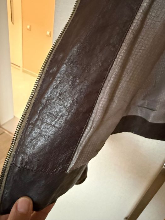 Dolce & Gabbana кожено яке, естествена кожа, Made in Italy, размер 50