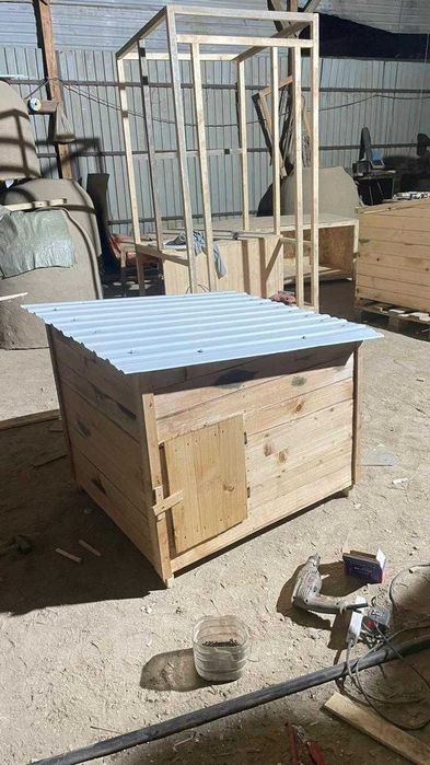 Будка для собак утеплённый домик для собаки