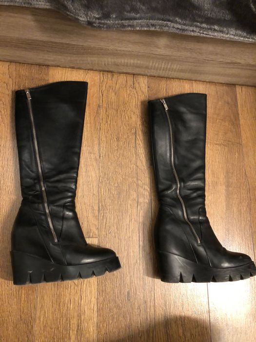 Зимни обувки, ботуши AQUAMARINE - естествена кожа