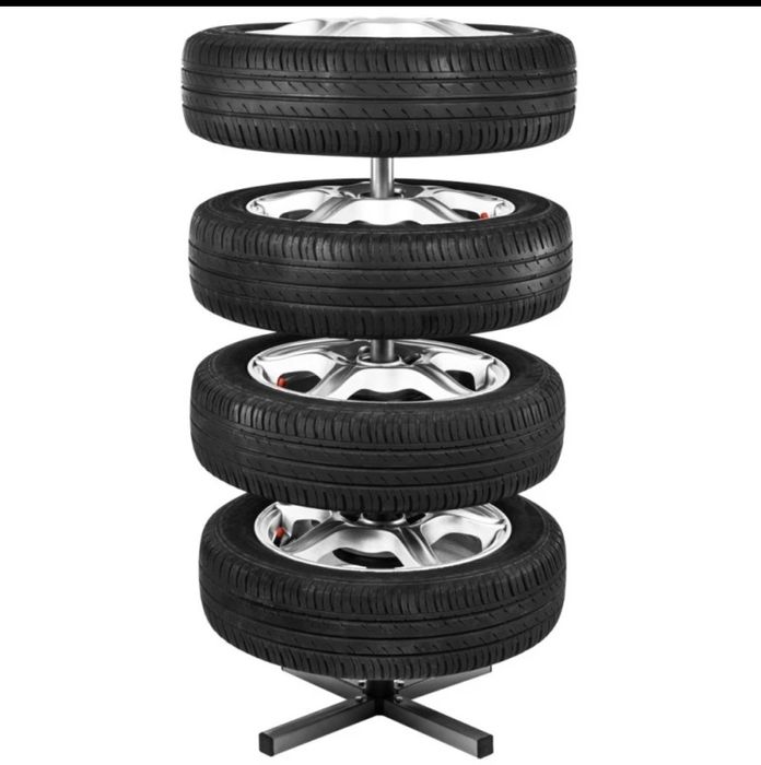 Suport vertical cu husa, depozitare 4 anvelope, pana la 225 mm,Nou!