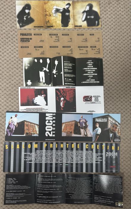 Cd-uri B.U.G. Mafia & Parazitii