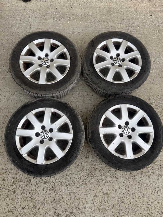 Set Jante aliaj R16 prindere 5x112 205/55/R16 VW SEAT SKODA