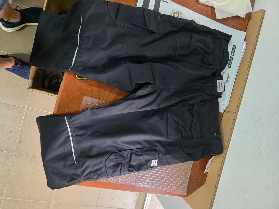 Pantaloni de lucru pentru dama, Kübler Workwear, Gri închis, Talie elastică, Marimea 54