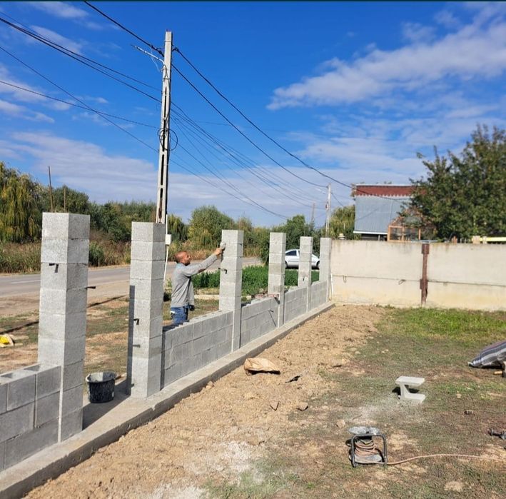 Meseriasi in constructii garduri de peste 10 ani, construim începând d