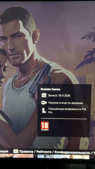 PS 5 Pro 2 TB + GTA 6 | 2 геймпада | PS Pus Extra | EA Play