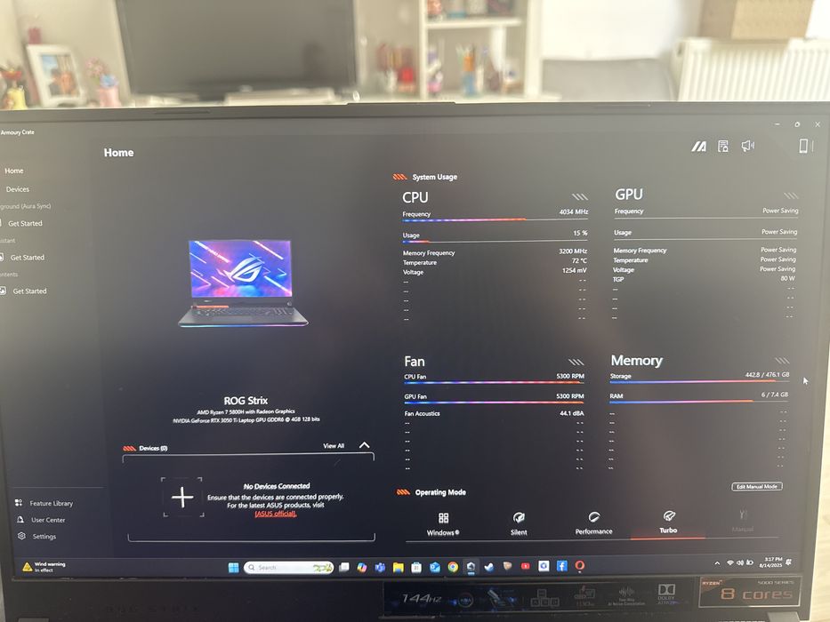 Vand laptop Asus ROG STRIX