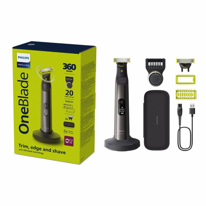 Триммер Philips QP6652/61 OneBlade Pro 360 Триммер для Лица и Тела
