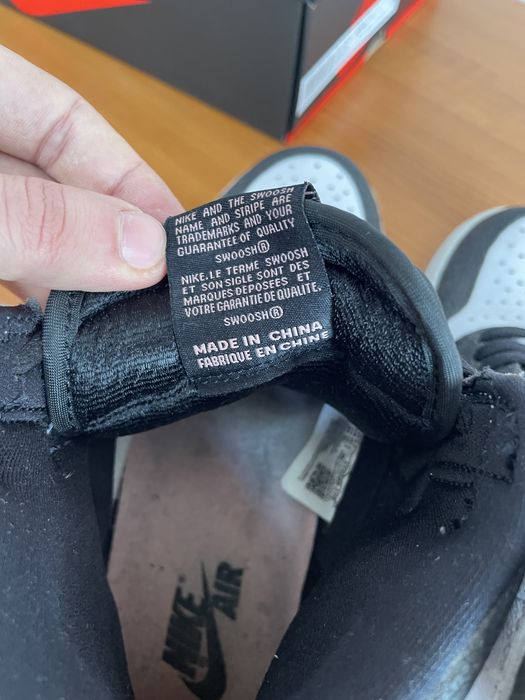 Jordan 1 High Retro OG Bleached Charcoal