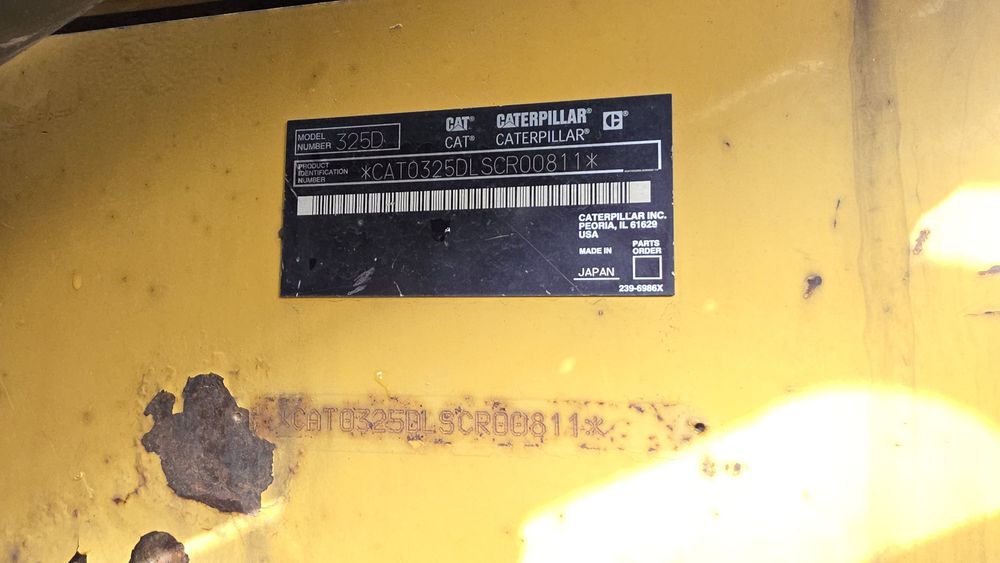 Экскаватор CAT 325 DL