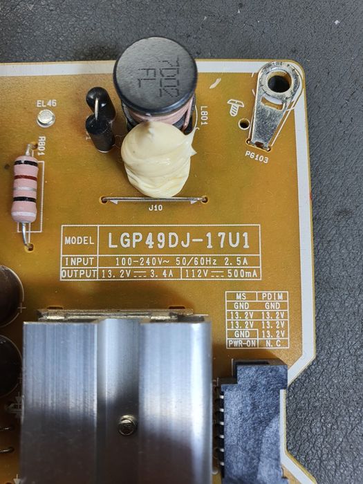 LGP49DJ-17U1  EAX67189201 (1.7) sursa alimentare pentru TV LG