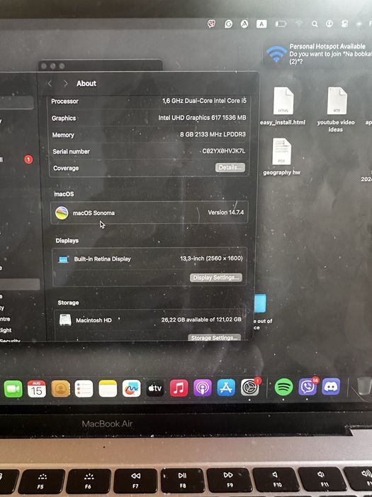 MacBook Air 2018 13-inch