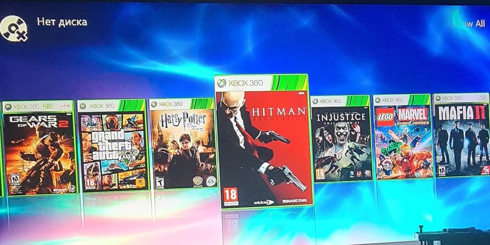 Xbox 360 slim. Прошит.