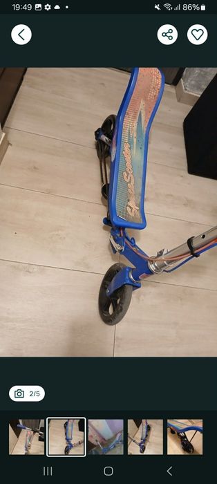 Vând trotineta space scooter
