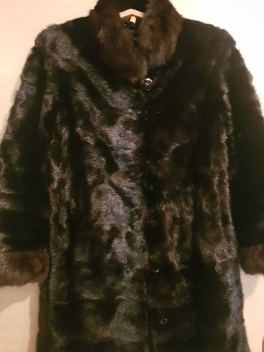 Норковая шуба 46_48р.