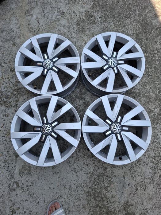 Jante aliaj 16 inch originale VW Passat B8 5x112 golf tiguan jetta eos