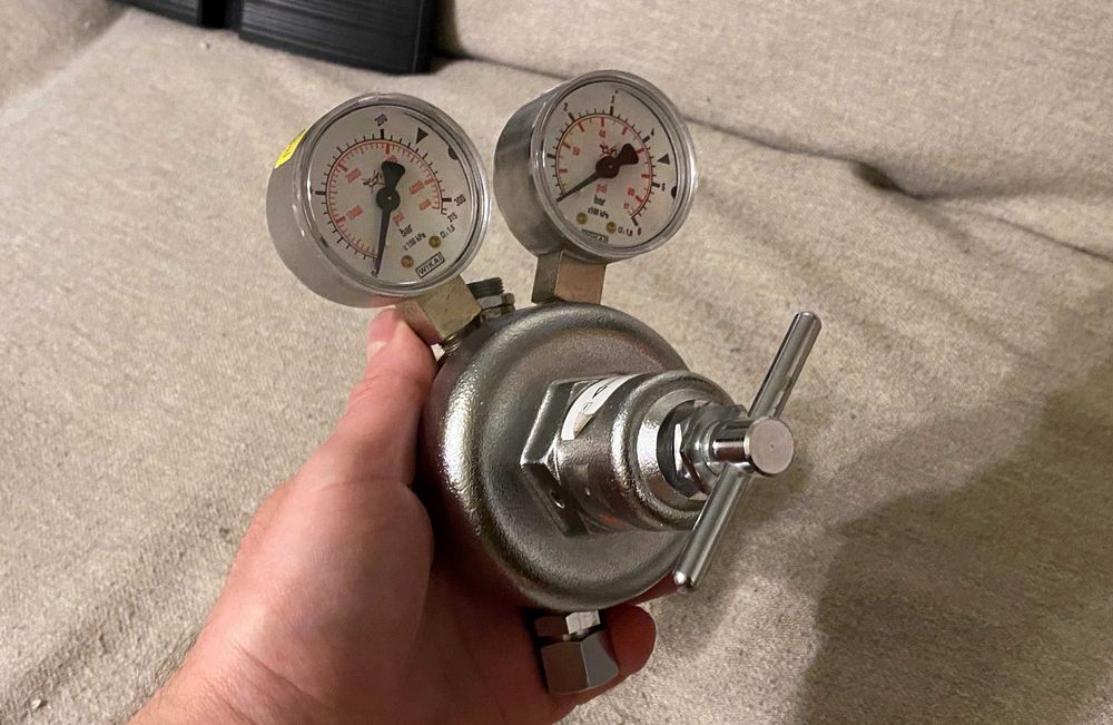 Regulator de Presiune Oxigen sau acetilena 300 bari HP - Profesional