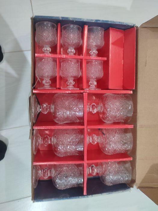 Новые стаканы для выпивки