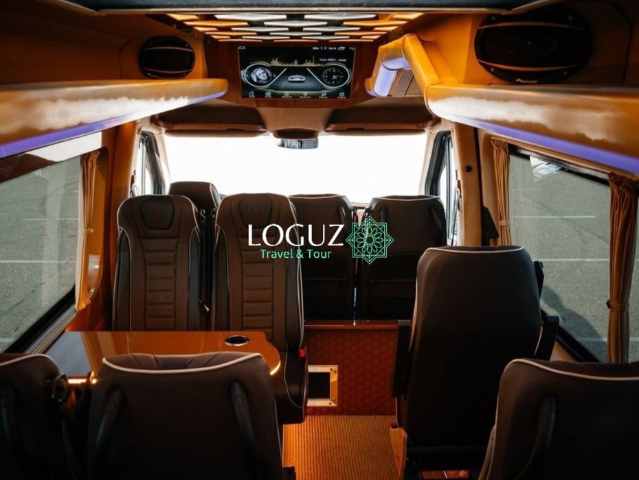 Спринтер Трансфер Сопровождение Экскурсии Туры по всему Узбекистану