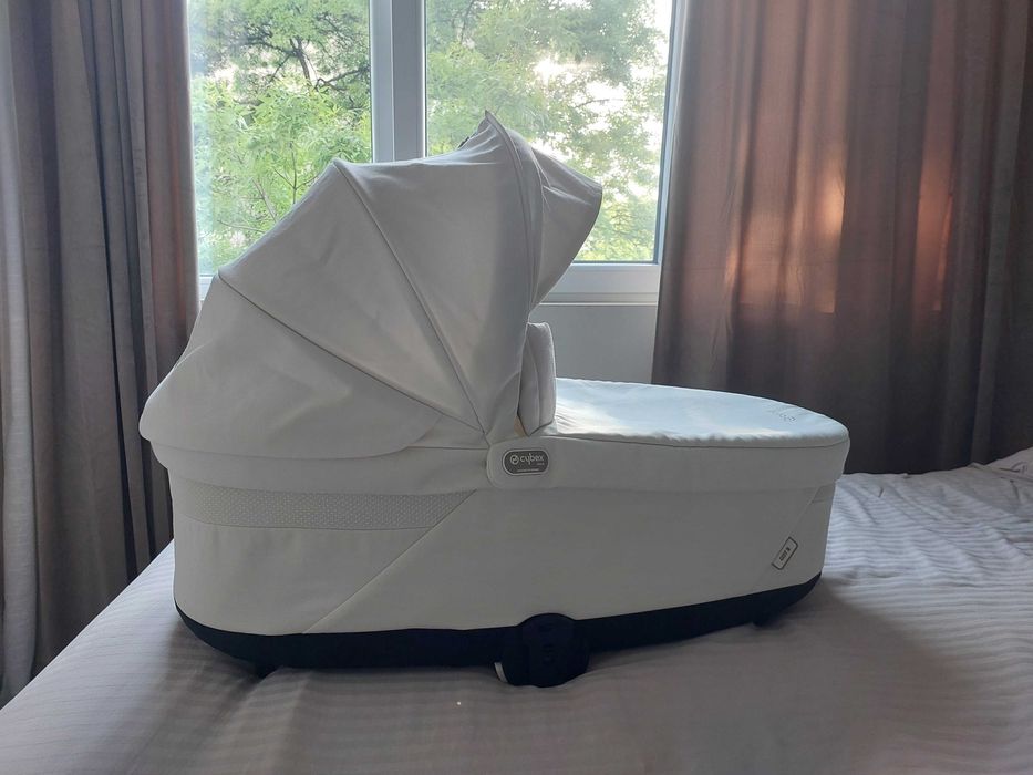 CYBEX Кош за новородено COT S LUX Seashell Beige Light