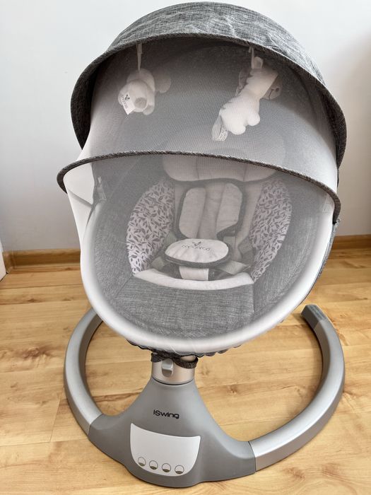 Електрическа люлка Cangaroo iSwing silver
