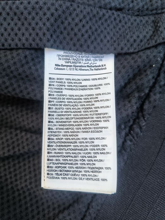 Mens Mens Nike Tech Pack Hypermesh Varsity Jacket Black Size Large 832