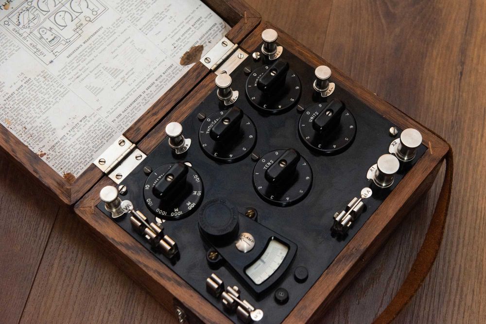 Set testare foarte vechi  Leeds & Northrup 5300 an 1946