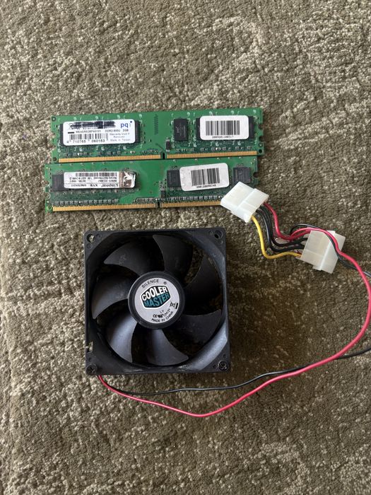 Оперативная память DDR2 и кулер Cooler Master