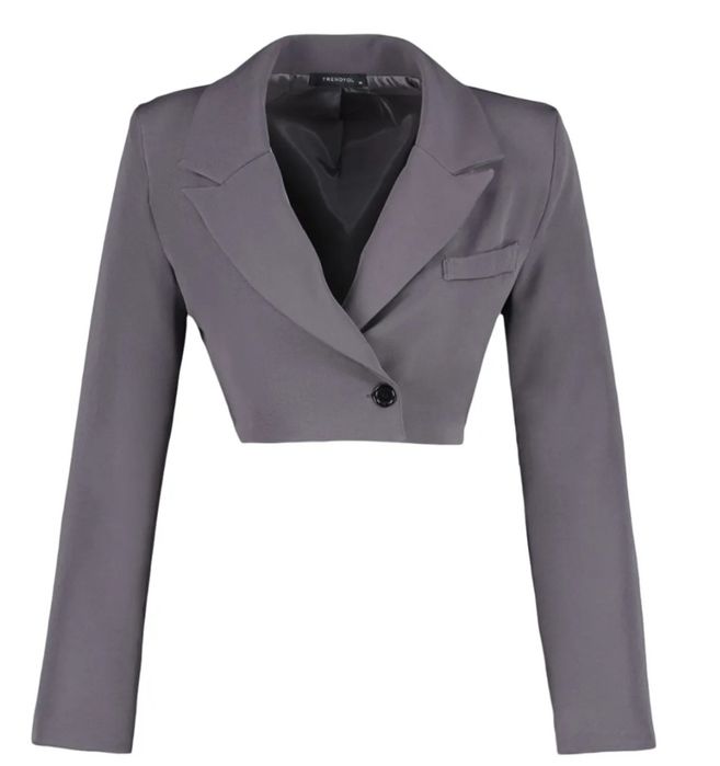 Sacou scurt dama/ Blazer/Jacketa line crop Marimea 40