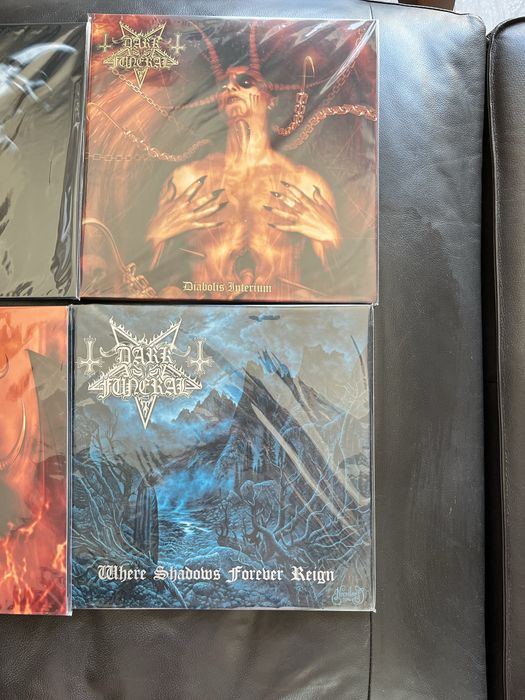 Vand colectie completa albume  viniluri Dark Funeral noi