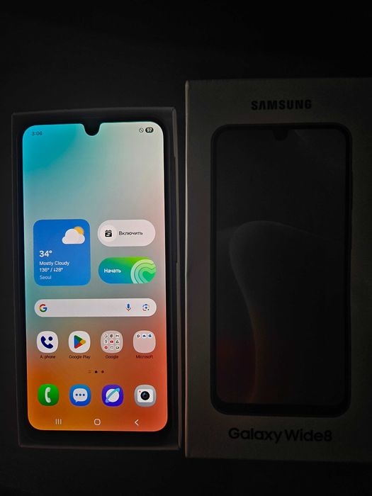 Новый телефон SAMSUNG GALAXY WIDE 8. Оригинал. пр. Корея.