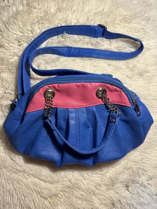 Дамска чанта  в син цвят