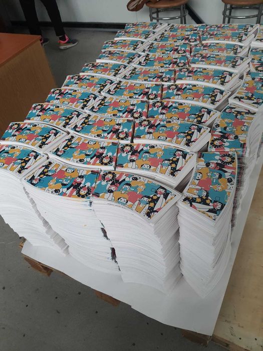 Masina automata de produs pahare din carton, a functionat doar pentru probe