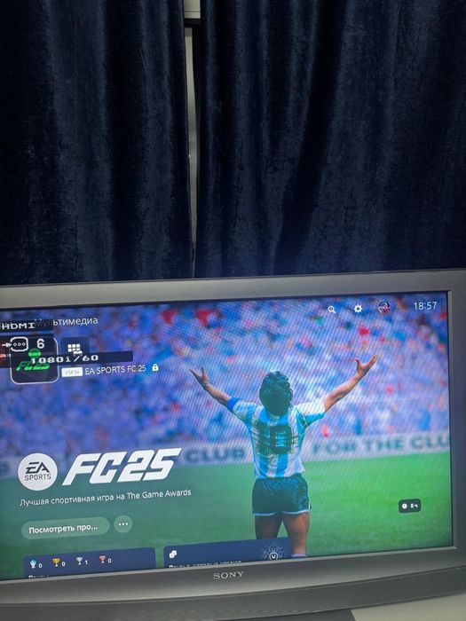 Ps5 slim на 1tb памяти 18 игр два джостика