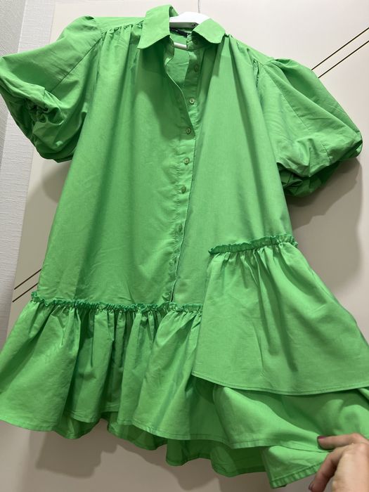 Летнее платье-рубашка