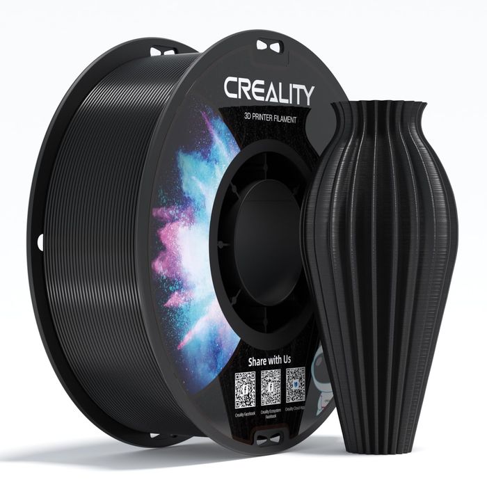 Filament PETG Creality Original Alb + Negru 1kg - Sigilat, Calitate Premium