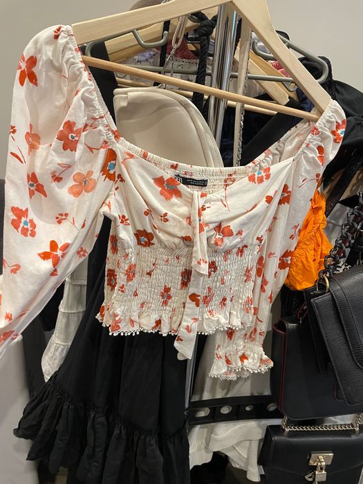 Бюстие потник Зара Бершка