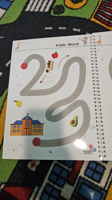 Caiet si fise scrie si sterge pt copii