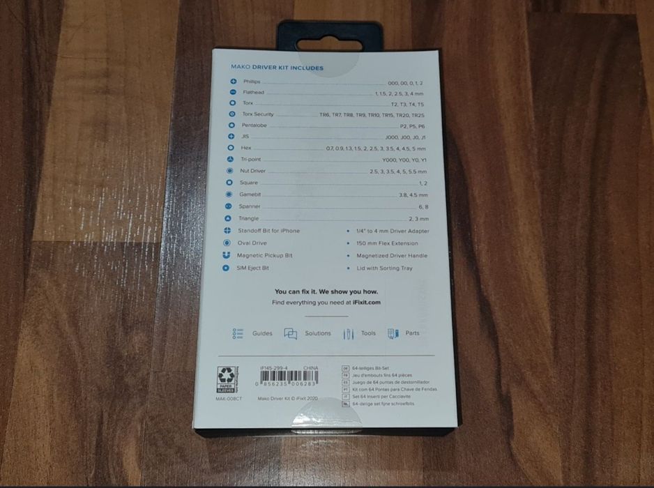 Kit instrumente service iFixit Mako Precision Bit Set 64 de varfuri