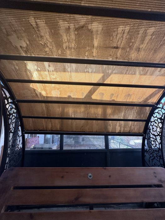 Кресло-качели с навесом