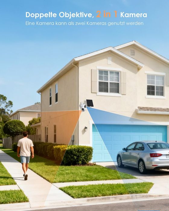 Camera  duala smart Czeview fotovoltaica